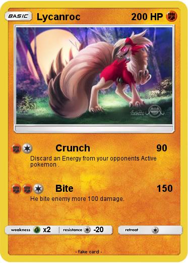 Pokemon Lycanroc