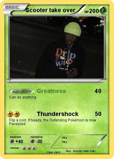 Pokemon Scooter take over