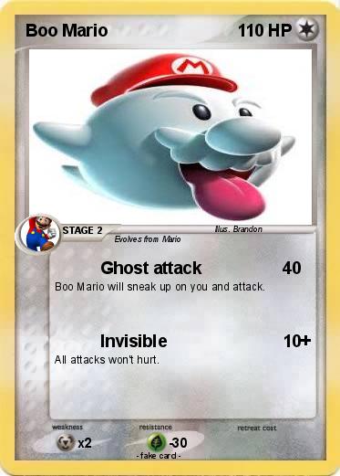 Pokemon Boo Mario