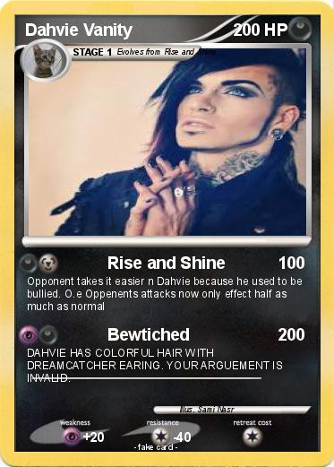Pokemon Dahvie Vanity