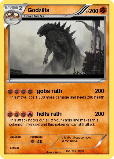 Pokemon Godzilla