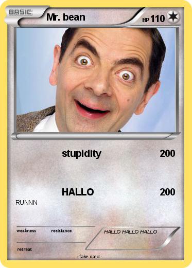 Pokemon Mr. bean