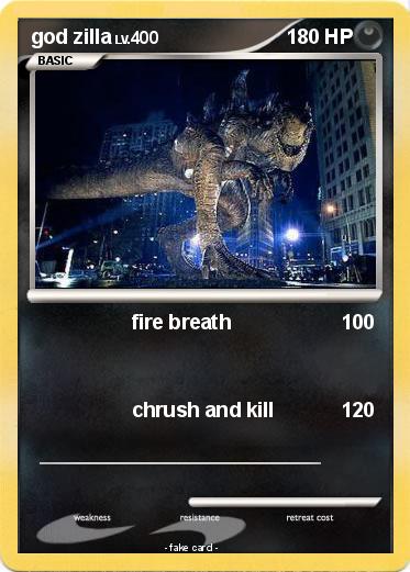 Pokemon god zilla