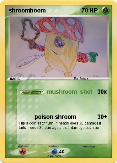 Pokemon shroomboom