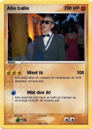 Pokemon Allie ballie