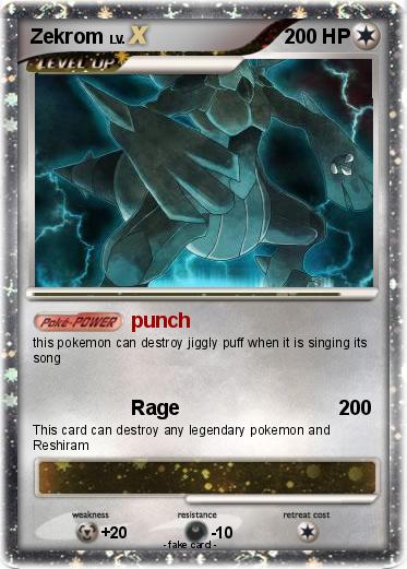 Pokemon Zekrom