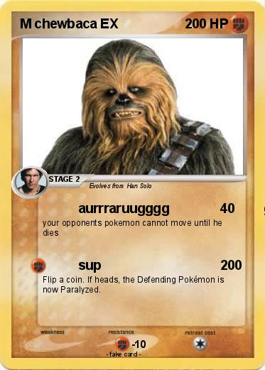 Pokemon M chewbaca EX