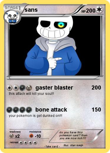 Pokemon sans