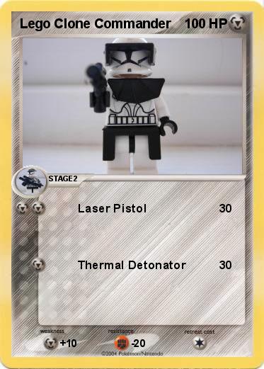 Pokemon Lego Clone Commander
