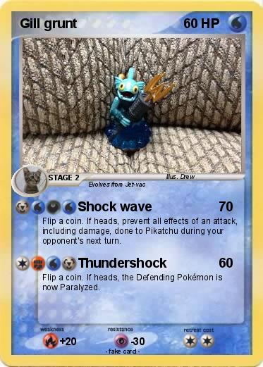 Pokemon Gill grunt