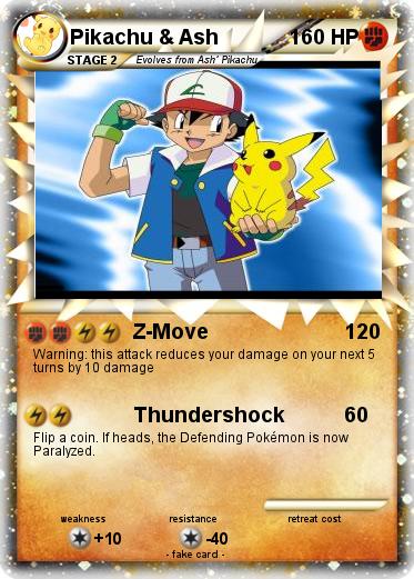 Pokemon Pikachu & Ash