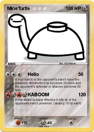 Pokemon MineTurtle