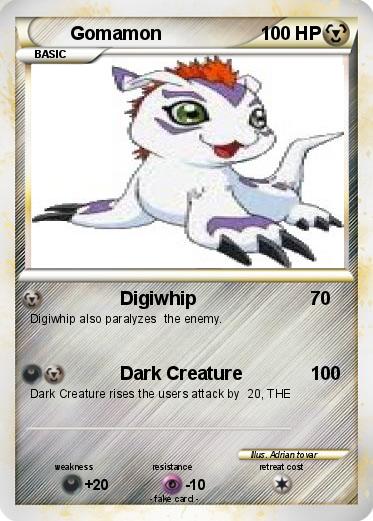 Pokemon Gomamon