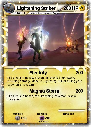 Pokemon Lightening Striker