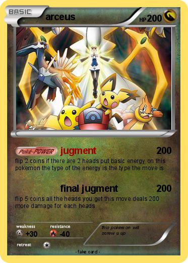 Pokemon arceus
