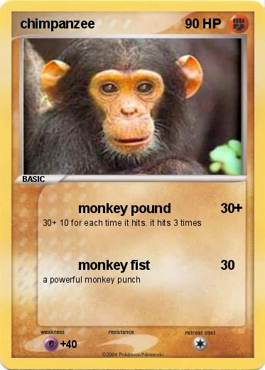 Pokemon chimpanzee
