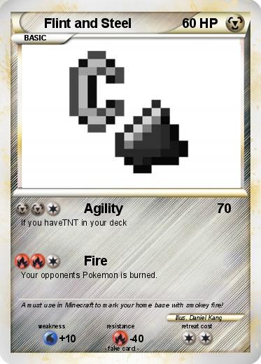 Pokemon Flint and Steel Pokemon Flint and Steel