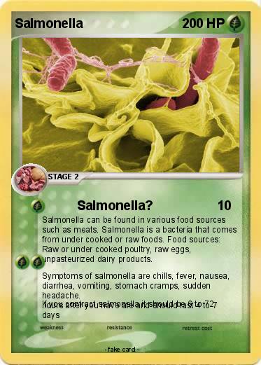 Pokemon Salmonella