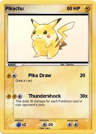 Pokemon Pikachu