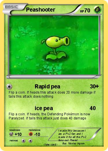 Pokemon Peashooter