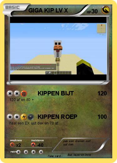 Pokemon GIGA KIP LV X