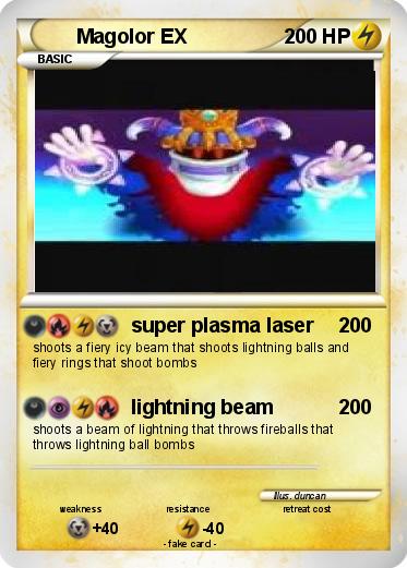 Pokemon Magolor EX