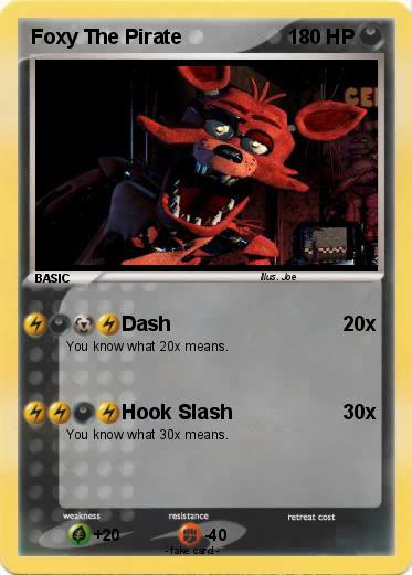 Pokemon Foxy The Pirate