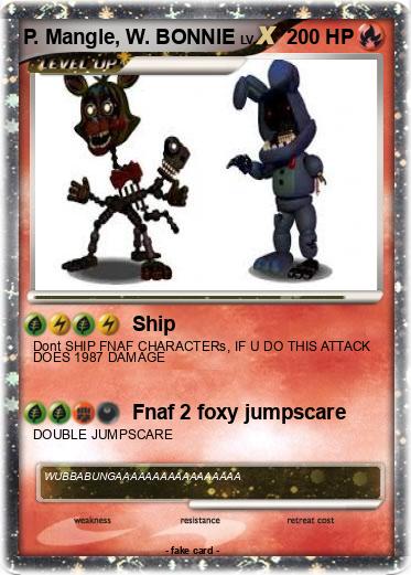 Pokemon P. Mangle, W. BONNIE