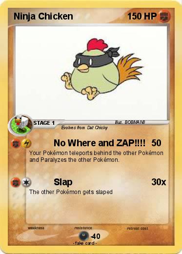 Pokemon Ninja Chicken
