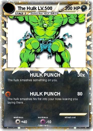 Pokemon The Hulk LV.500