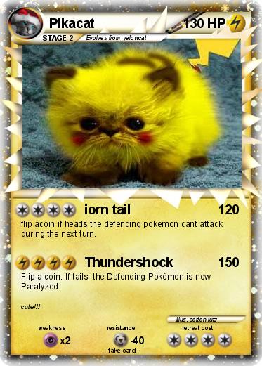 Pokemon Pikacat
