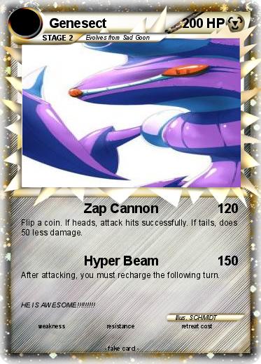 Pokemon Genesect