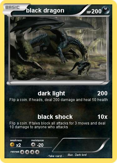 Pokemon black dragon
