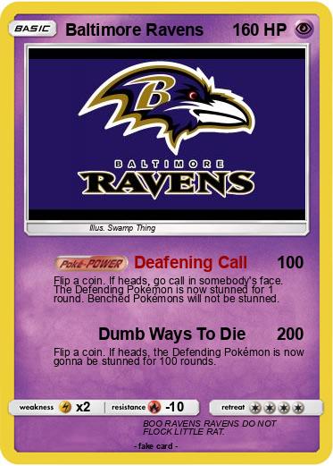 Pokemon Baltimore Ravens