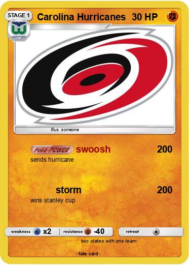 Pokemon Carolina Hurricanes