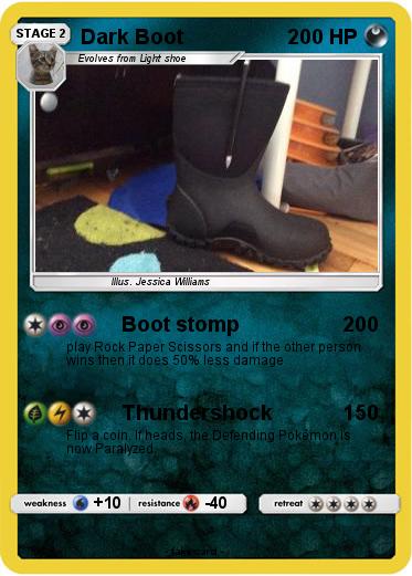 Pokemon Dark Boot