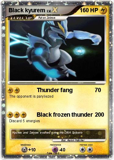 Pokemon Black kyurem