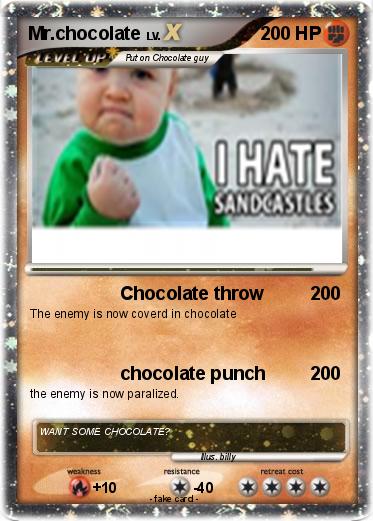 Pokemon Mr.chocolate