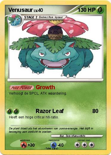Pokemon Venusaur