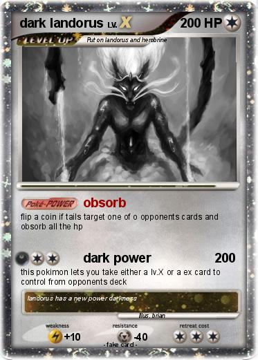 Pokemon dark landorus