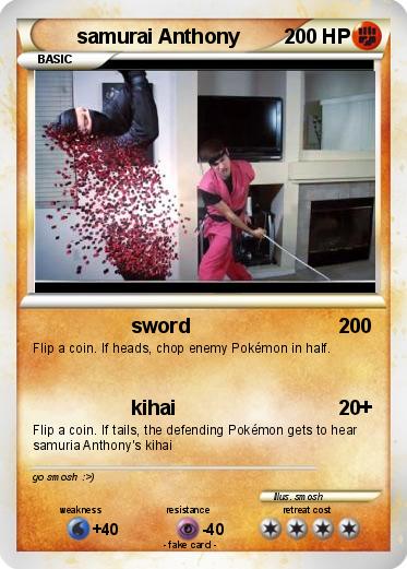Pokemon samurai Anthony