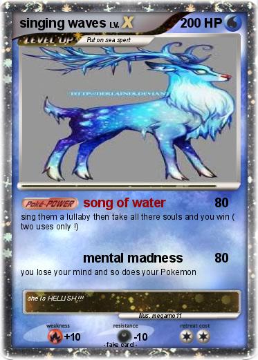 Pokemon singing waves