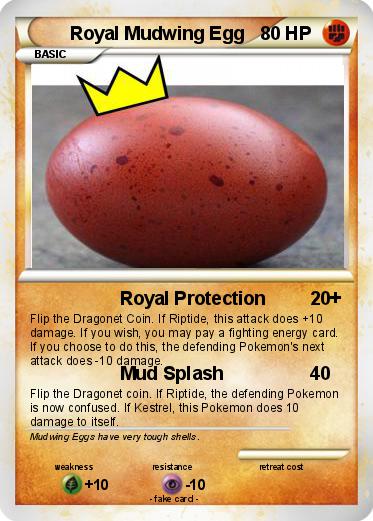 Pokemon Royal Mudwing Egg