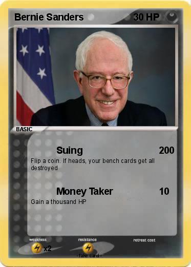 Pokemon Bernie Sanders