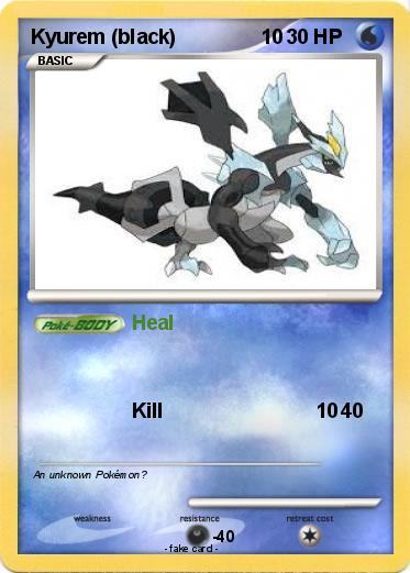 Pokemon Kyurem (black)               10