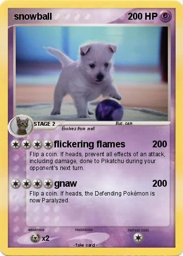 Pokemon snowball