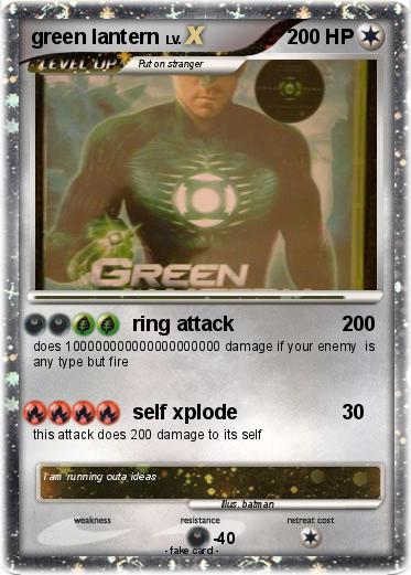Pokemon green lantern
