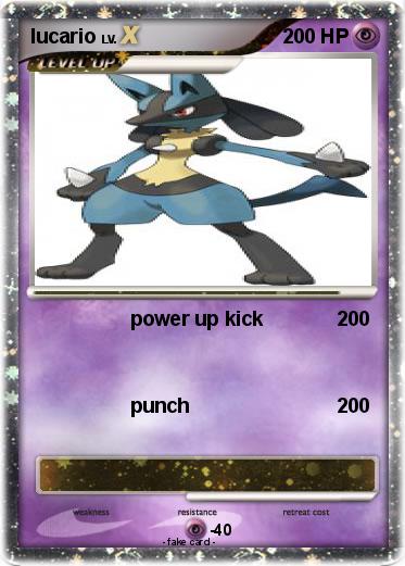 Pokemon lucario
