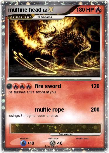 Pokemon multine head