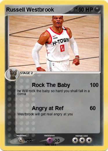 Pokemon Russell Westbrook